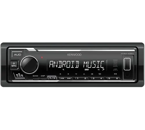 Автомагнитола Kenwood KMM-105M 1DIN 4x50Вт USB 2.0 AUX 3 Автомагнитола Kenwood KMM-105M 1DIN 4x50Вт USB 2.0 AUX 3