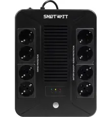 Источник бесперебойного питания Smartwatt Safe pro 1000 600Вт 1000ВА черный
