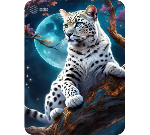 Коврик для мыши Cactus Snow Leopard 400x300x3мм (CS-MP-PRO16XL) Коврик для мыши Cactus Snow Leopard 400x300x3мм (CS-MP-PRO16XL)