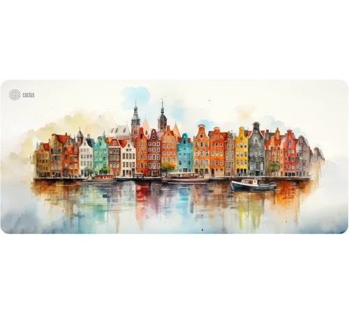 Коврик для мыши Cactus Amsterdam 900x400x3мм (CS-MP-PRO12XXL) Коврик для мыши Cactus Amsterdam 900x400x3мм (CS-MP-PRO12XXL)