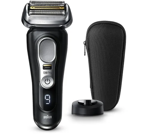 Бритва сетчатая Braun Series 9 pro 9410s реж.эл.:5 питан.:аккум. черный Бритва сетчатая Braun Series 9 pro 9410s реж.эл.:5 питан.:аккум. черный