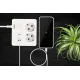 PowerCube Бытовой удлинитель (PC-1-2M) 2р с/з вык.,3USB, 3500 Вт, 16А, 1.9 м, 3*1,0 (белый) квадрат {22299}
