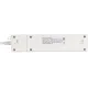 PowerCube Бытовой удлинитель (PC-4-2M) 2р с/з вык.,3USB, 3500 Вт, 16А, 1.9 м, 3*1,0 (белый) {22301}