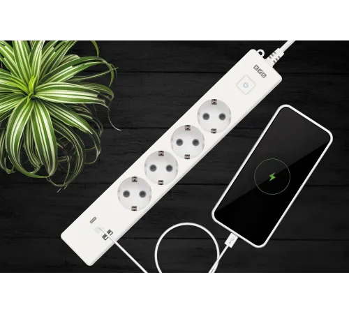 PowerCube Бытовой удлинитель (PC-6-2M) 4р с/з вык.,3USB, 3500 Вт, 16А, 1.9 м, 3*1,0 (белый) {22305} PowerCube Бытовой удлинитель (PC-6-2M) 4р с/з вык.,3USB, 3500 Вт, 16А, 1.9 м, 3*1,0 (белый) {22305}