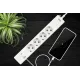 PowerCube Бытовой удлинитель (PC-6-2M) 4р с/з вык.,3USB, 3500 Вт, 16А, 1.9 м, 3*1,0 (белый) {22305}