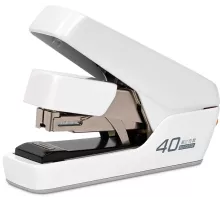 Степлер настольный Deli 0370SWhite Exceed 24/6 26/6 (40листов) снижение усилия белый 100скоб коробка