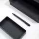 Ручка гелев. Deli Nusign (NS552GREY) серый d=0.5мм черн. черн. кор.карт. автом.
