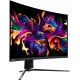 Монитор MSI 31.5" MAG 321CUP QD-OLED черный QD OLED LED 16:9 HDMI матовая 250cd 178гр/178гр 3840x2160 165Hz DP 4K 9.6кг