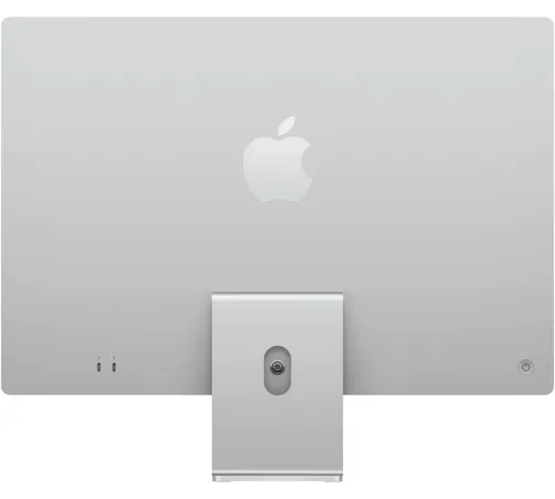 Моноблок Apple iMac A2438 24" 4.5K M1 8 core 8Gb SSD256Gb 8 core GPU macOS GbitEth WiFi BT клавиатура мышь Cam серебристый 4480x2520