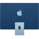 Моноблок Apple iMac A2438 24" 4.5K M1 8 core 8Gb SSD256Gb 8 core GPU macOS GbitEth WiFi BT клавиатура мышь Cam синий 4480x2520