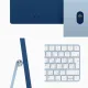 Моноблок Apple iMac A2438 24" 4.5K M1 8 core 8Gb SSD256Gb 8 core GPU macOS GbitEth WiFi BT клавиатура мышь Cam синий 4480x2520