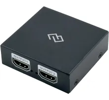 Сплиттер аудио-видео Digma DHSP-v1.4x2 HDMI (f)/2хHDMI (f) черный