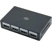 Сплиттер аудио-видео Digma DHSP-v1.4x4 HDMI (f)/4xHDMI (f) черный