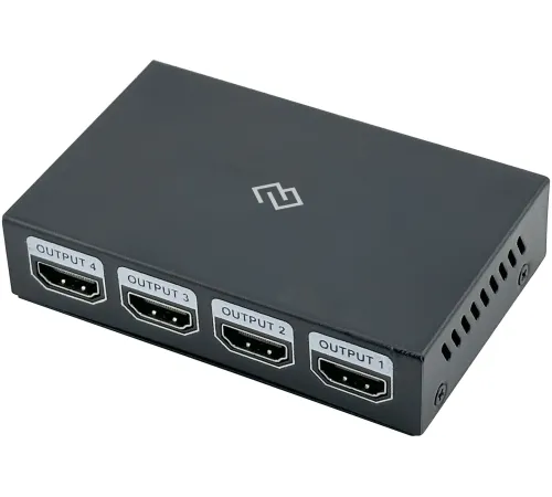 Сплиттер аудио-видео Digma DHSP-v1.4x4 HDMI (f)/4xHDMI (f) черный Сплиттер аудио-видео Digma DHSP-v1.4x4 HDMI (f)/4xHDMI (f) черный