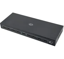 Сплиттер аудио-видео Digma DHSP-v2x8 HDMI (f)/8xHDMI (f) черный