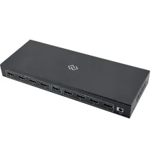 Сплиттер аудио-видео Digma DHSP-v2x8 HDMI (f)/8xHDMI (f) черный