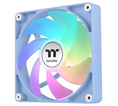 Вентилятор Thermaltake CT120 Sync Hydrangea ARGB голубой 4-pin 30.5dB Ret (CL-F202-PL12BU-A)