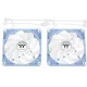 Вентилятор Thermaltake CT120 Sync Hydrangea реверсивный ARGB голубой 4-pin 30.5dB Ret (CL-F200-PL12BU-A)