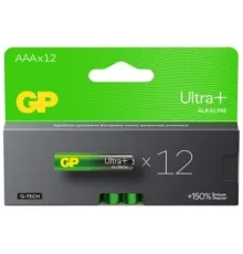 Батарея GP Ultra Plus Alkaline 24AUPA21-2CRB12 AAA (12шт) блистер
