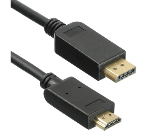 Кабель аудио-видео KingPrice KP-DP1.1-HD1.4-1.5m DisplayPort (m)/HDMI (m) 1.5м. позолоч.конт. черный Кабель аудио-видео KingPrice KP-DP1.1-HD1.4-1.5m DisplayPort (m)/HDMI (m) 1.5м. позолоч.конт. черный