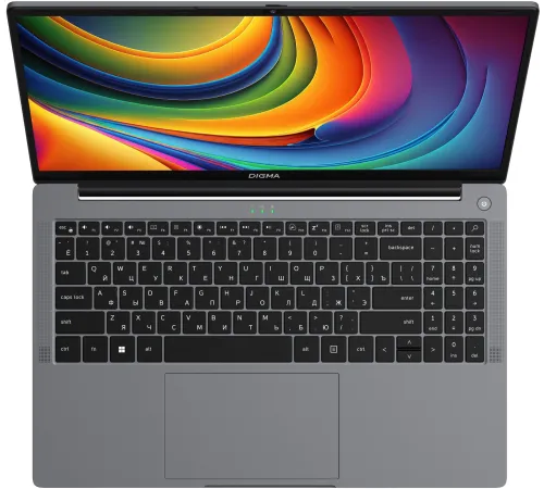 Ноутбук Digma EVE i5980 Core M3 8100Y 16Gb SSD512Gb Intel UHD Graphics 615 15.6" IPS FHD (1920x1080) Windows 11 Professional grey WiFi BT Cam 5000mAh (DN15CM-ADXW01) Ноутбук Digma EVE i5980 Core M3 8100Y 16Gb SSD512Gb Intel UHD Graphics 615 15.6" IPS FHD (1920x1080) Windows 11 Professional grey WiFi BT Cam 5000mAh (DN15CM-ADXW01)