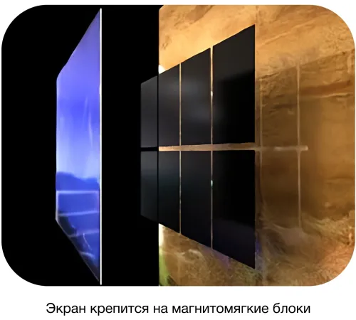 Экран на раме Cactus 127x224см Alr Expert CS-PSALRE-224X127-MM магнитное крепление 16:9 настенный натяжной черный