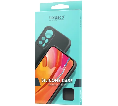 Чехол (клип-кейс) BoraSCO для Infinix Zero 40 4G Silicone Case черный (73813)