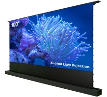 Экран Cactus 125x221см FloorRising CS-PSFRALR-221X125 16:9 напольный рулонный черный (моторизованный привод)