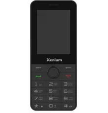 Мобильный телефон XENIUM X240 черный моноблок 2Sim 2.4" 240x320 Nucleus 0.3Mpix GSM900/1800 MP3 FM microSD max32Gb