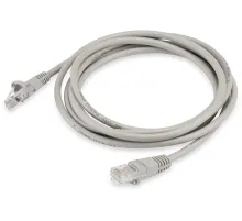Патч-корд KingPrice KP-PC-c5e-2m-g UTP 4 пары cat.5E CCA molded 2м серый RJ-45 (m)-RJ-45 (m)