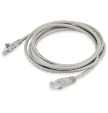 Патч-корд KingPrice KP-PC-c5e-2m-g UTP 4 пары cat.5E CCA molded 2м серый RJ-45 (m)-RJ-45 (m)