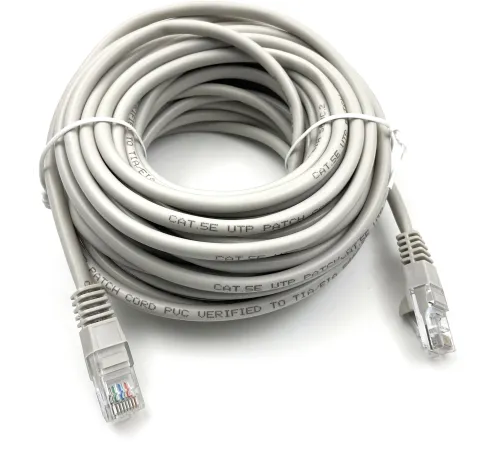 Патч-корд KingPrice KP-PC-c5e-10m-g UTP 4 пары cat.5E CCA molded 10м серый RJ-45 (m)-RJ-45 (m) Патч-корд KingPrice KP-PC-c5e-10m-g UTP 4 пары cat.5E CCA molded 10м серый RJ-45 (m)-RJ-45 (m)