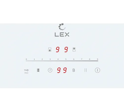 Индукционная варочная поверхность Lex EVI 321A WH белый Индукционная варочная поверхность Lex EVI 321A WH белый