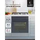 Духовой шкаф Электрический Lex EDS 101 GR серый