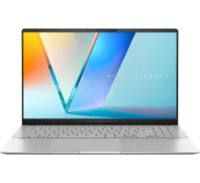 Ноутбук Asus Vivobook S 15 OLED S5507QA-MA052W Snapdragon X Elite X1E 78 100 32Gb SSD1Tb Qualcomm Adreno 15.6" OLED 3K (2880x1620) Windows 11 Home silver WiFi BT Cam (90NB14Q2-M00630)