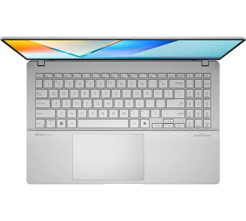 Ноутбук Asus Vivobook S 15 OLED S5507QA-MA052W Snapdragon X Elite X1E 78 100 32Gb SSD1Tb Qualcomm Adreno 15.6" OLED 3K (2880x1620) Windows 11 Home silver WiFi BT Cam (90NB14Q2-M00630)