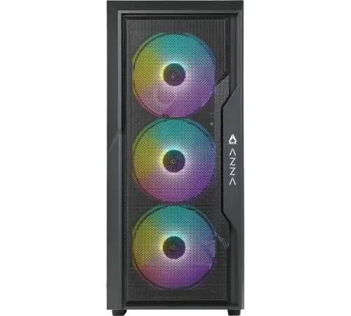 Корпус Azza FIGHTER черный без БП ATX 4x120mm 2xUSB2.0 1xUSB3.0 audio bott PSU Корпус Azza FIGHTER черный без БП ATX 4x120mm 2xUSB2.0 1xUSB3.0 audio bott PSU