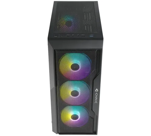 Корпус Azza FIGHTER черный без БП ATX 4x120mm 2xUSB2.0 1xUSB3.0 audio bott PSU Корпус Azza FIGHTER черный без БП ATX 4x120mm 2xUSB2.0 1xUSB3.0 audio bott PSU