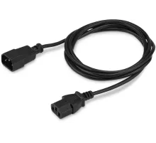 Кабель-удлинитель KingPrice KP-PC-C13-C14-3m IEC C13 IEC C14 3м черный