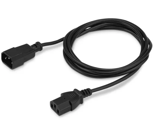 Кабель KingPrice KP-PC-C13-C14-1.5m IEC C13 IEC C14 1.5м черный Кабель KingPrice KP-PC-C13-C14-1.5m IEC C13 IEC C14 1.5м черный
