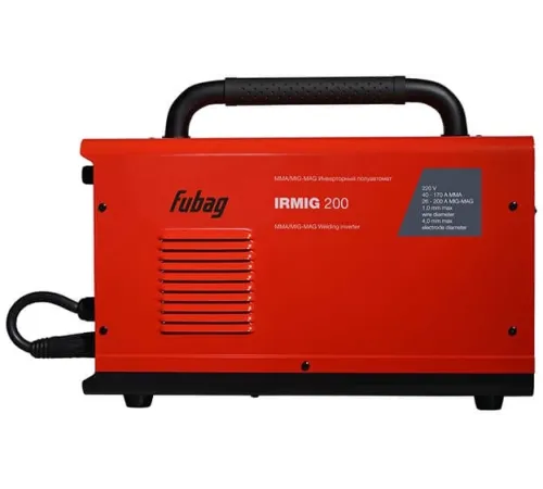 Сварочный полуавтомат Fubag IRMIG 200 инвертор MIG-MAG/ММА 10.3кВт Сварочный полуавтомат Fubag IRMIG 200 инвертор MIG-MAG/ММА 10.3кВт