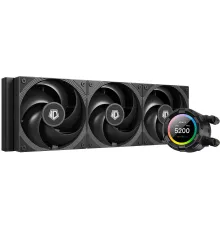 Система водяного охлаждения ID-Cooling SL360 Pro Se Soc-AM5/AM4/1151/1200/2066/1700 черный 4-pin 14-30dB Al+Cu LCD 350W Ret