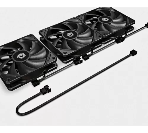 Система водяного охлаждения ID-Cooling FX360 Pro Soc-AM5/AM4/1151/1200/2066/1700 черный 4-pin 14-30dB Al+Cu Ret