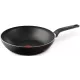 Сковорода ВОК (WOK) Tefal Easy Plus 4237628 круглая 28см ручка несъемная (без крышки) черный (9100054099)