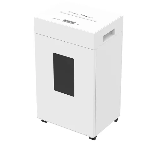 Шредер Cactus CS-SH-K9 белый (секр.P-4) перекрестный 15лист. 48лтр. скрепки скобы пл.карты