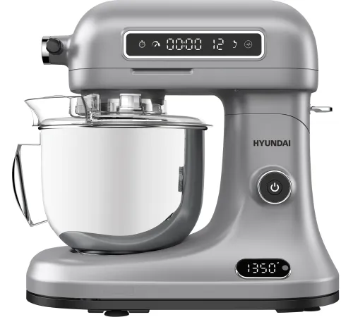 Миксер планетарный Hyundai HYM-S8551 1600Вт серебристый Миксер планетарный Hyundai HYM-S8551 1600Вт серебристый