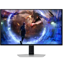 Монитор Samsung 27" Odyssey G5 S27DG600SIXCI черный OLED LED 1ms 16:9 HDMI матовая HAS Piv 250cd 178гр/178гр 2560x1440 360Hz FreeSync Premium Pro DP Quad 2K (1440p) USB 6.9кг