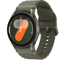 Смарт-часы Samsung Galaxy Watch 7 LTE 40мм 1.3" Super AMOLED корп.зеленый рем.зеленый (SM-L305FZGACAU)