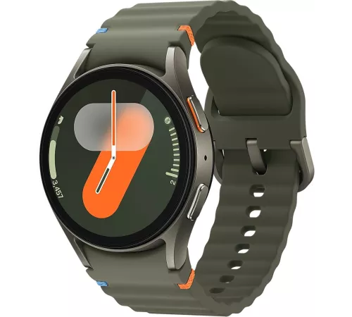 Смарт-часы Samsung Galaxy Watch 7 LTE 40мм 1.3" Super AMOLED корп.зеленый рем.зеленый (SM-L305FZGACAU)