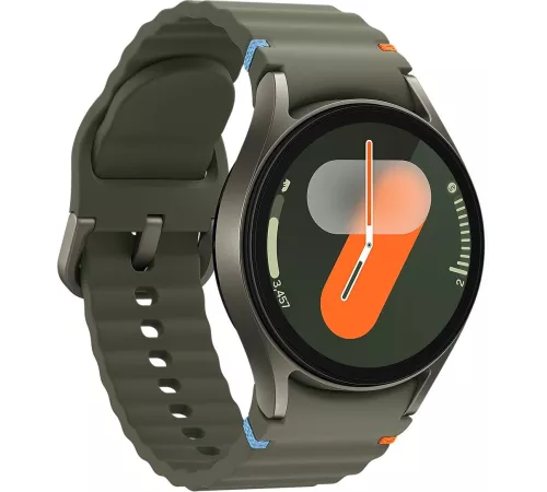 Смарт-часы Samsung Galaxy Watch 7 LTE 40мм 1.3" Super AMOLED корп.зеленый рем.зеленый (SM-L305FZGACAU)